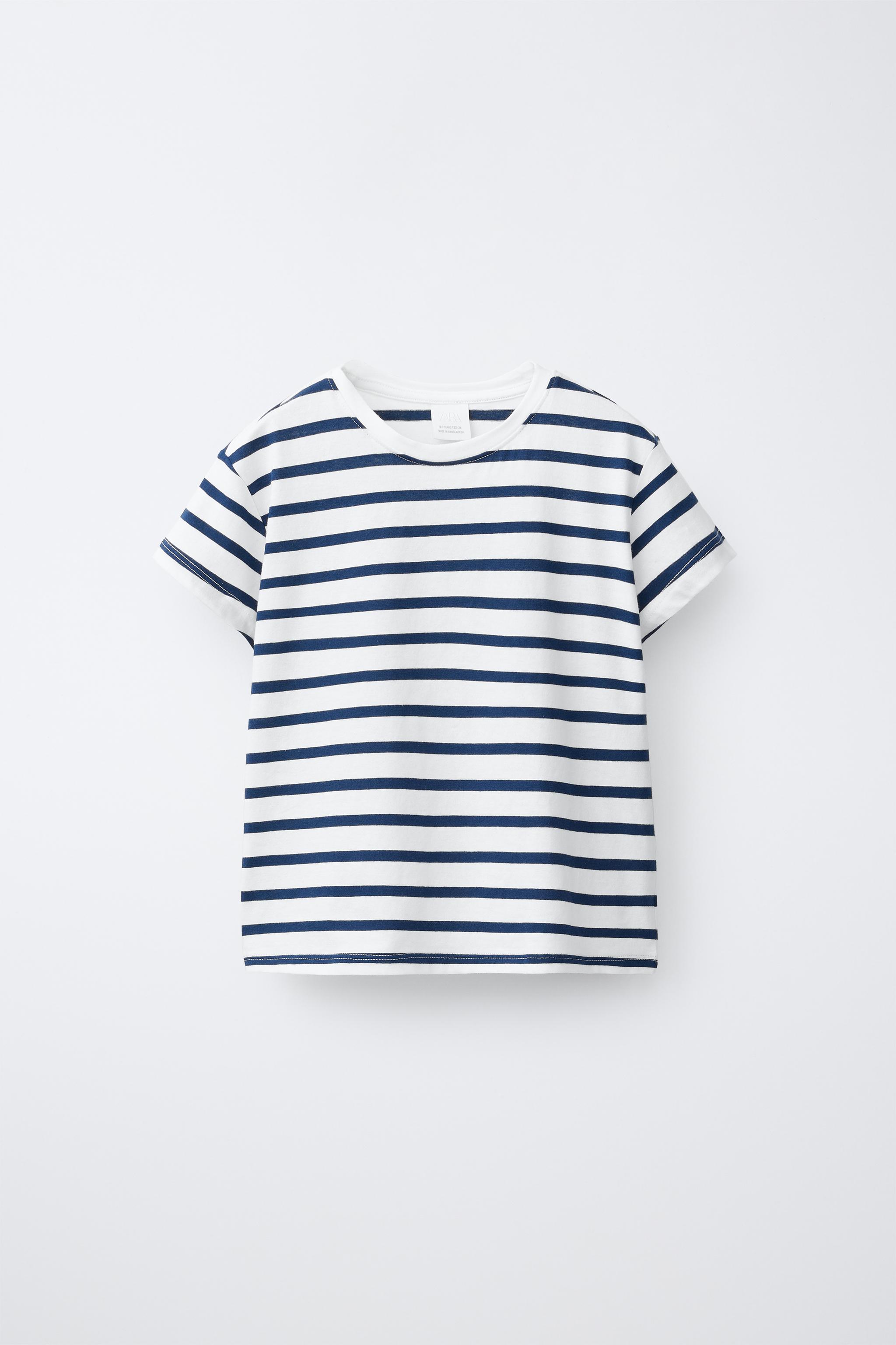 THREE-PACK OF STRIPED T-SHIRTS